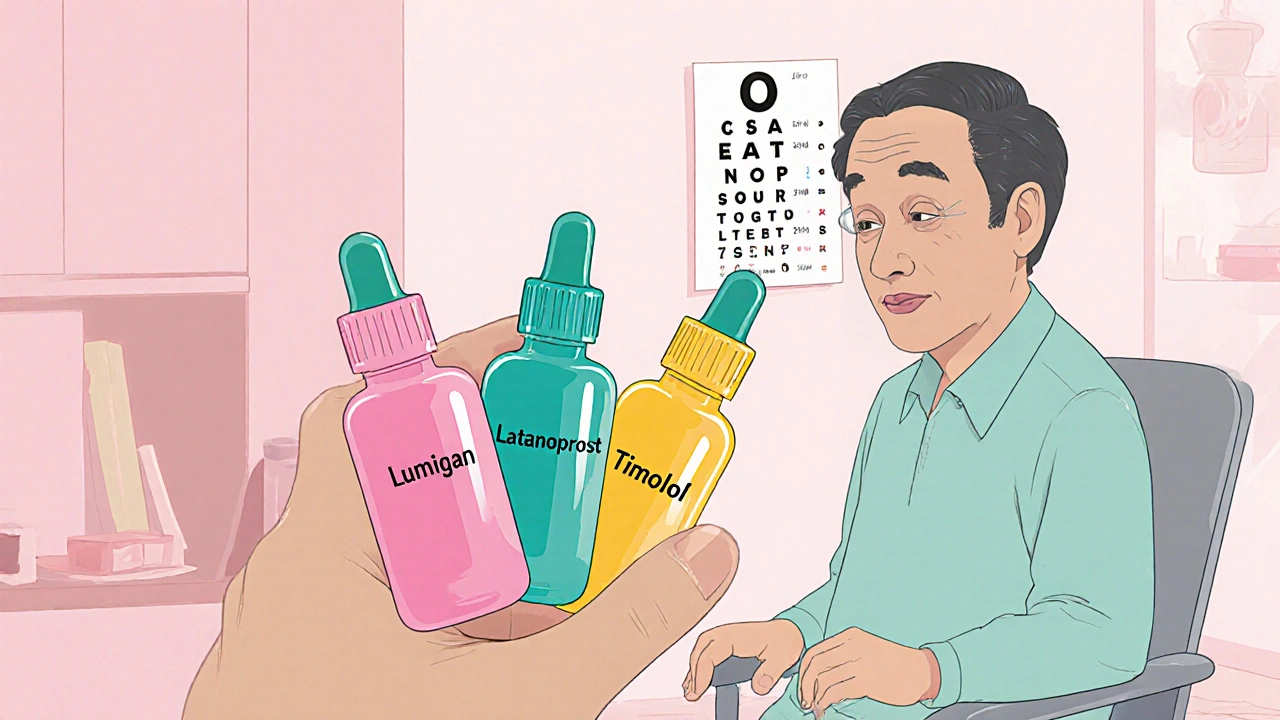 Lumigan (Bimatoprost) vs Other Glaucoma Eye Drops: A Full Comparison
