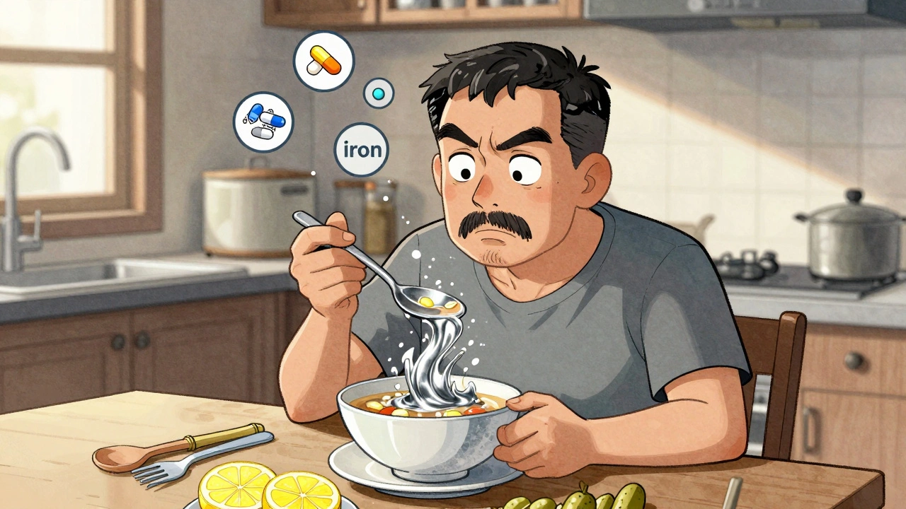 Taste Changes and Metallic Taste from Medications: Proven Coping Strategies